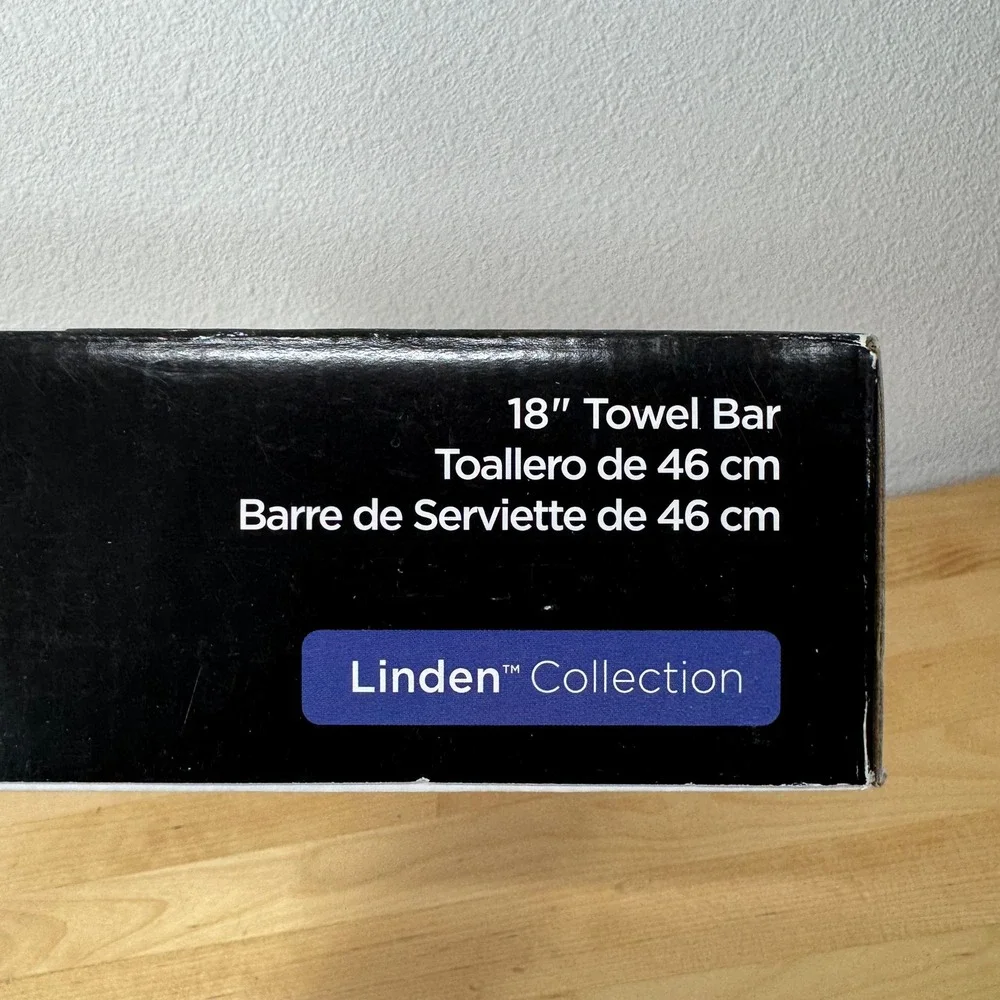 Delta Linden 18 Inch Towel Bar Brilliance Stainless Wall Mount 79418-SS NEW
